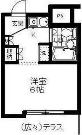 ベルトピア立川Iの物件間取画像